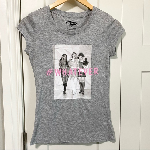 Clueless gray short sleeve tee shirt top #whatever size small - Picture 3 of 5
